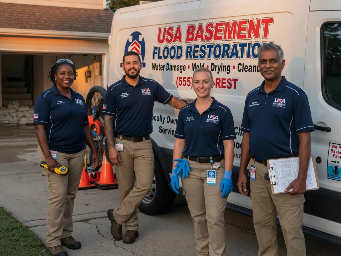 Basement Flood Cleanup company in Sloan, IA